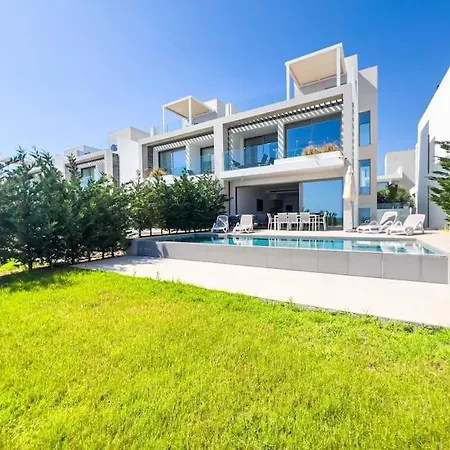 Azure Breeze Villa - Roof Garden & Sea Views Protaras Exterior photo